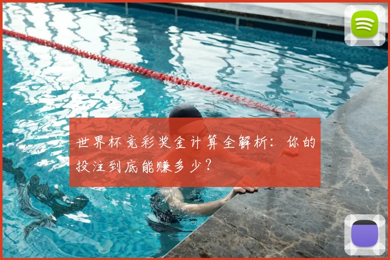 世界杯竞彩奖金计算全解析:你的投注到底能赚多少?